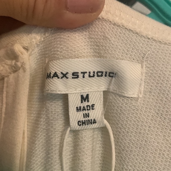 Max Studio French Terry Jumpsuit NWOT - Picture 5 of 5